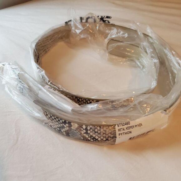 NWT Linea Pelle Snake Embossed Belt | L